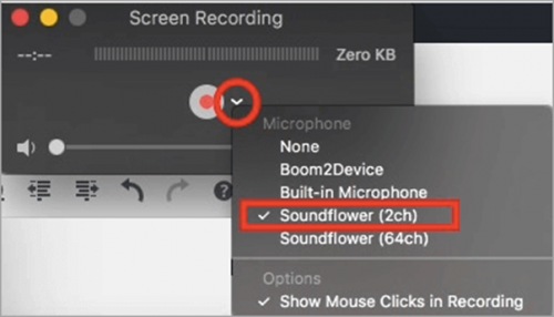 How to record screen soundflower
