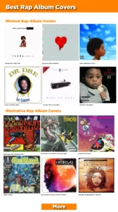 Famous Rap Album Covers