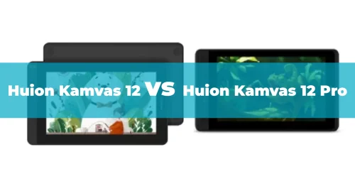 Huion Kamvas 12 vs Kamvas Pro 12