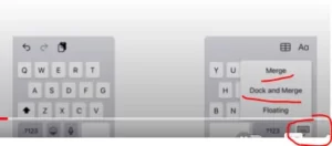 How to fix split keyboard on ipad