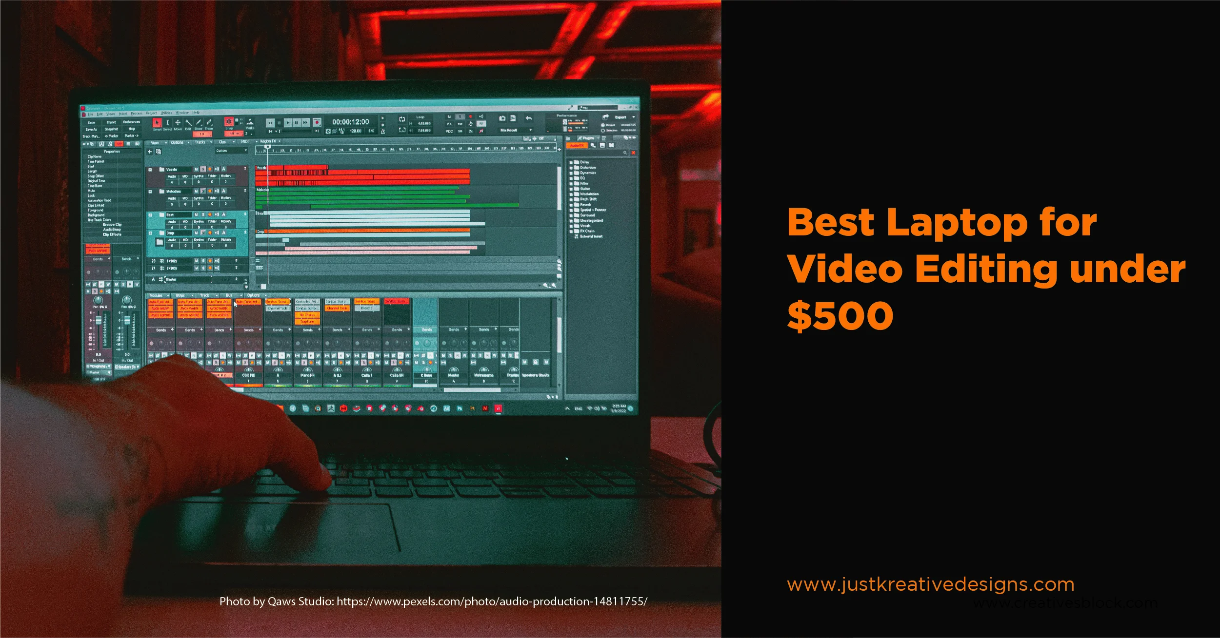 Best Laptop for video editing under $500
