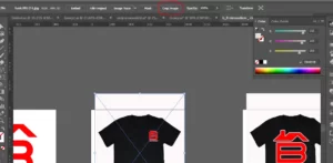 How to crop in illustrator