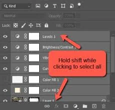 5 methods How to merge layers in Adobe Photoshop