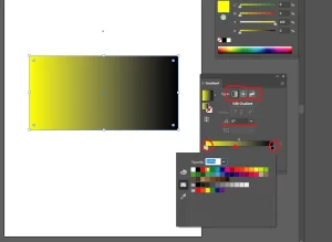 make a gradient in Illustrator