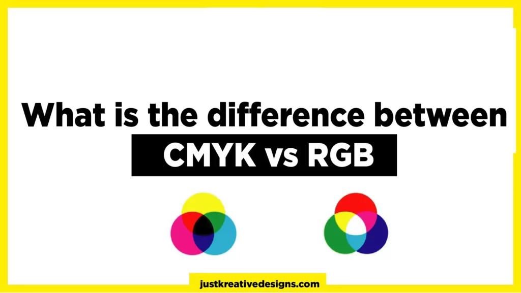 CMYK vs RGB for printing