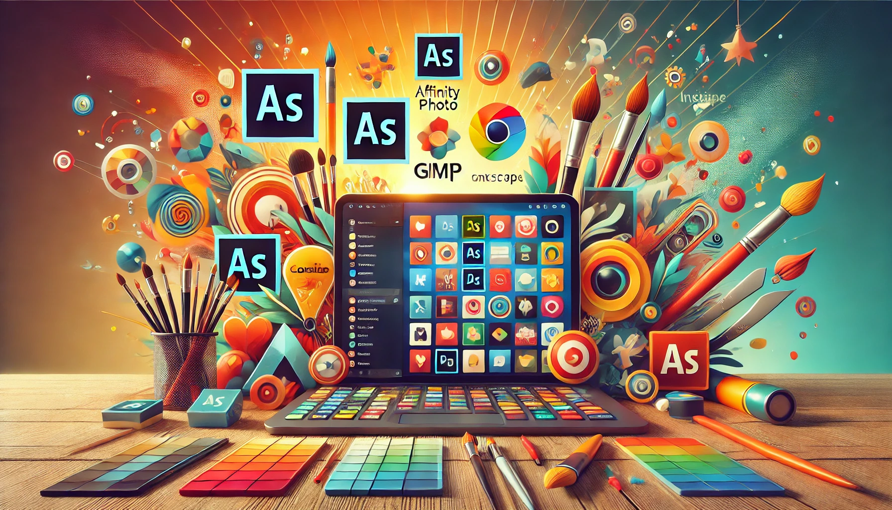 I need a featured image for Adobe Applications alternative post