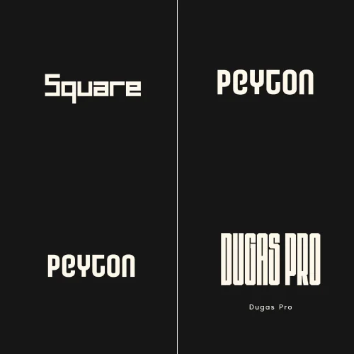 Modern Font Styles