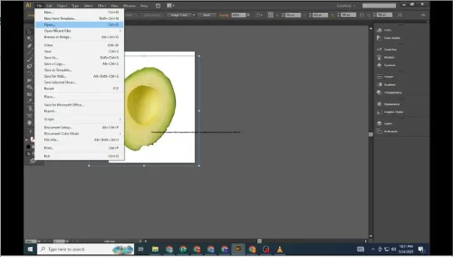 vectorize an image in Illustrator usingimage trace