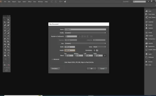 create artboard