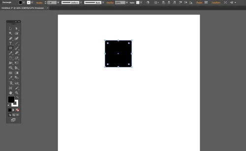 create a square shape