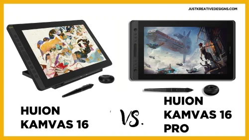 Huion Kamvas 16 vs. Kamvas Pro 16