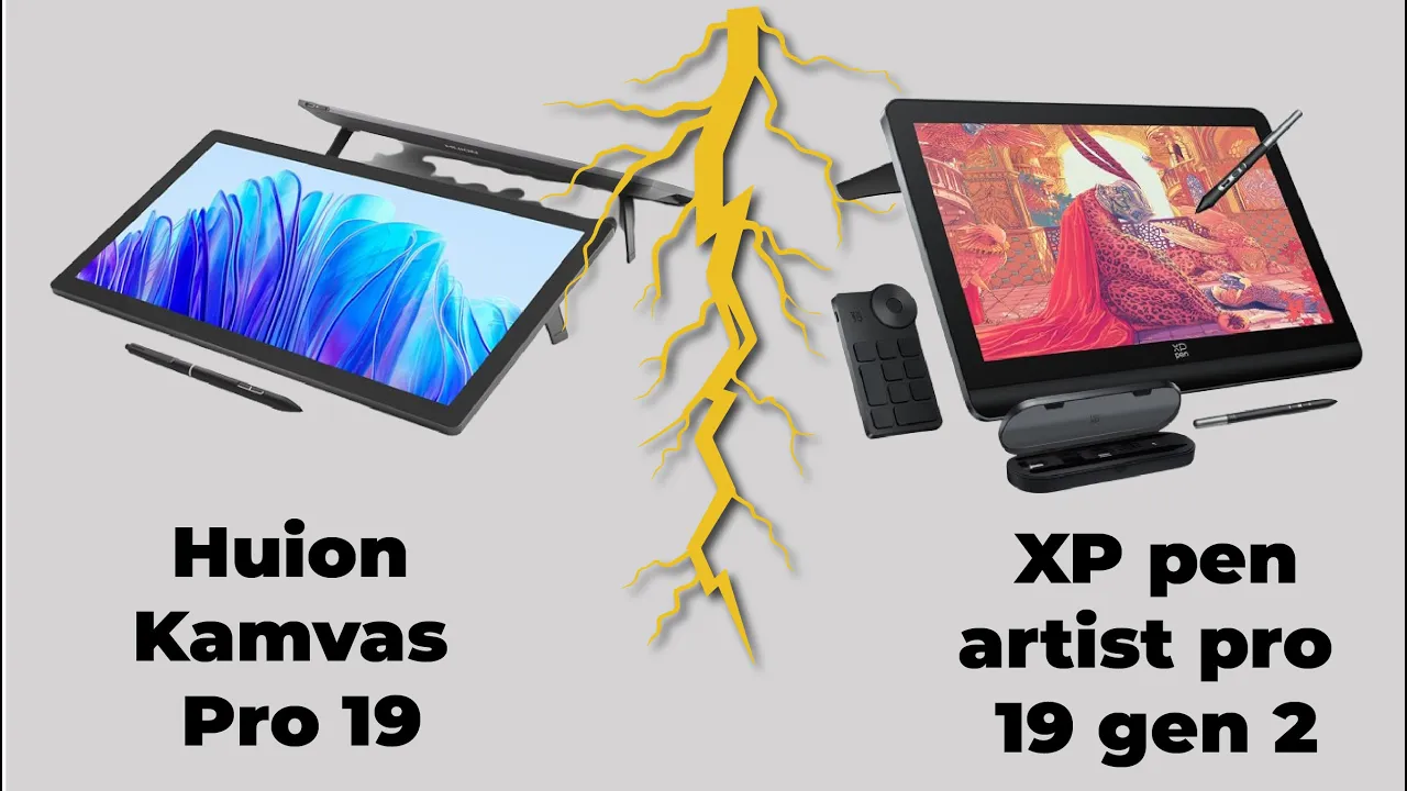Kamvas Pro 19 vs XP-Pen Artist Pro 19