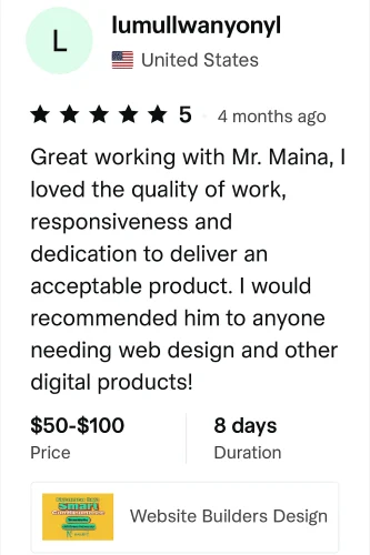 client reviews