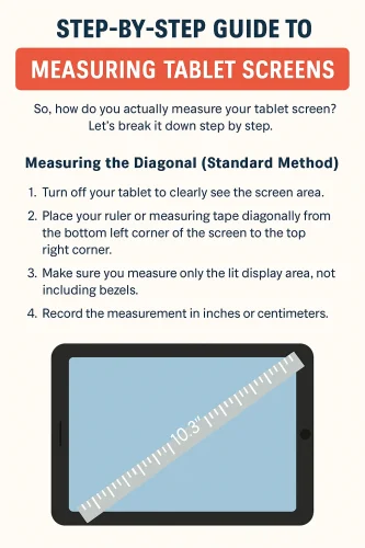measuring tablet screen size