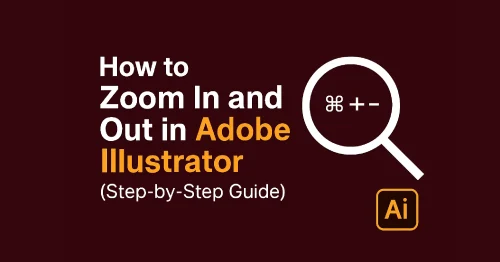 How to zoom in in Illustrator