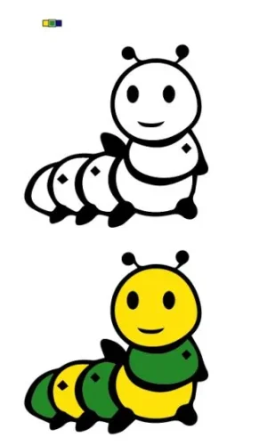 recolor outline with live paint bucket tool in illustrator