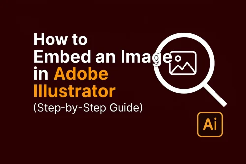 Embed image in Illustrator