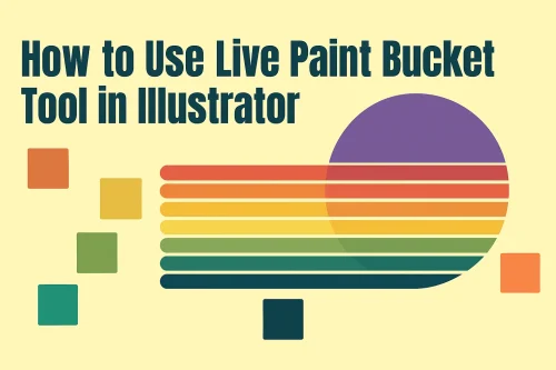 design with illustrator paint bucket tool