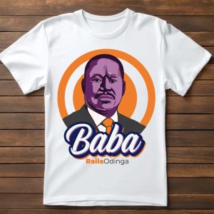 Baba Raila Amollo Odinga Tshirt (Printed)