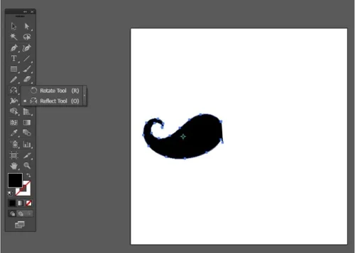 Flip an Image with the Reflect Tool
