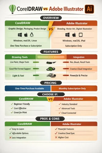 CorelDRAW vs. Adobe Illustrator