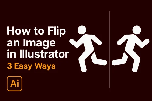 Flip an image in Illustrator