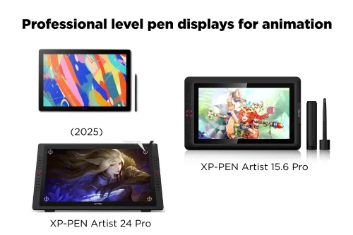 professional-grade high-end pen display tablets